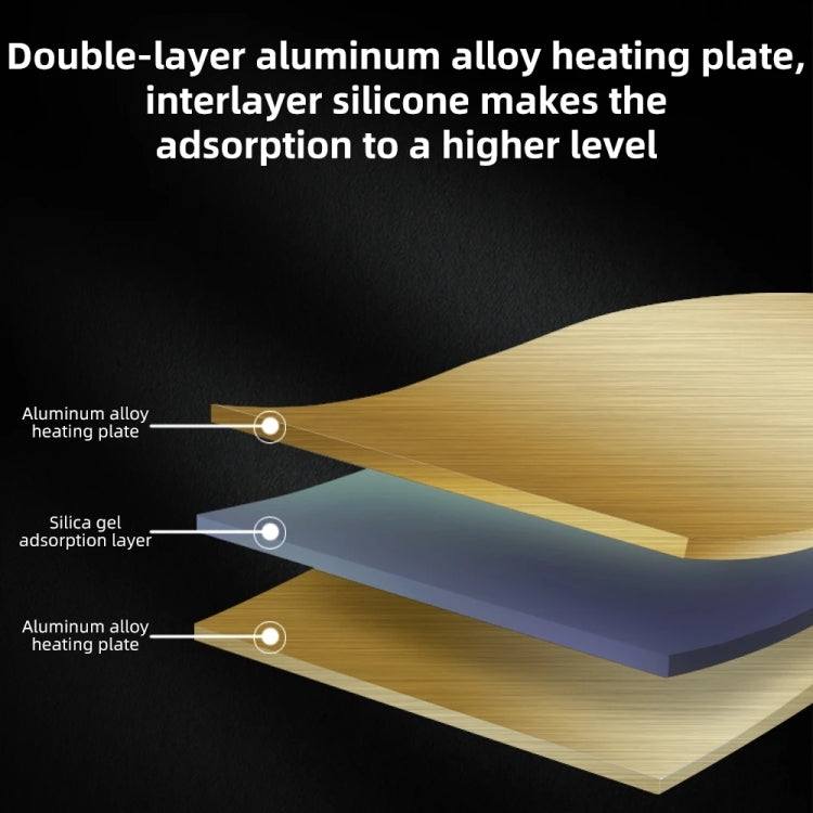 Kaisi 407 Pro 17 inch Dual Vacuum Pump LCD Screen Separator Machine(UK Plug) by Kaisi