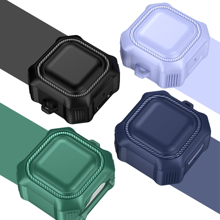 For Samsung Galaxy Live Pro Armor Earphone Protective Case(Dark Blue) by buy2fix