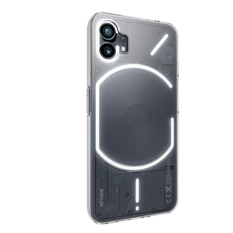 For Nothing Phone Waterproof Texture TPU Phone Case(Transparent) by buy2fix