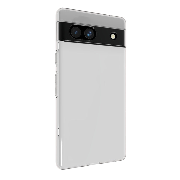 For Google Pixel 7a Waterproof Texture TPU Phone Case(Transparent) by buy2fix
