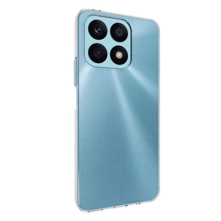 For Honor X8a 4G Waterproof Texture TPU Phone Case(Transparent) by buy2fix