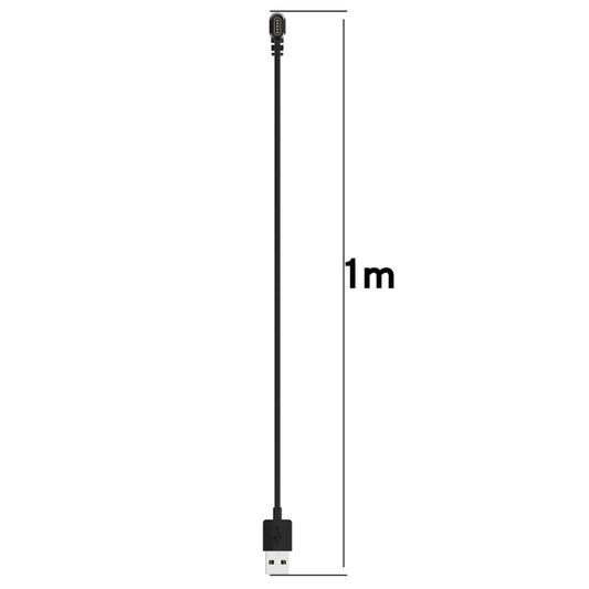 For Amazfit Falcon Smart Watch Charging Cable with Data Function, Length: 1m(Black) by buy2fix