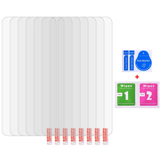 For Nokia XR21 10pcs 0.26mm 9H 2.5D Tempered Glass Film by buy2fix