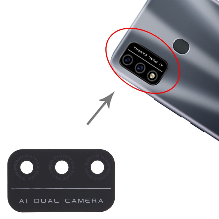 For Itel A48 10pcs Back Camera Lens by buy2fix