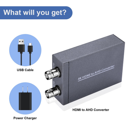 NK-C9 HDMI to AHD 1080P HD Video Converter(Grey) by buy2fix