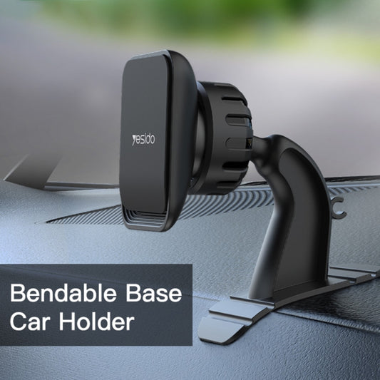 Yesido C110 Car Center Console Paste Magsafe Magnetic Phone Bracket(Black) by Yesido