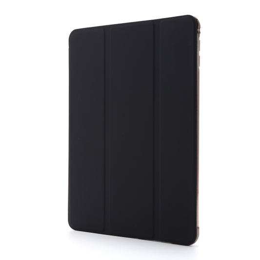 For iPad Mini 4 Airbag Horizontal Flip Leather Case with Three-fold Holder (Black) by buy2fix