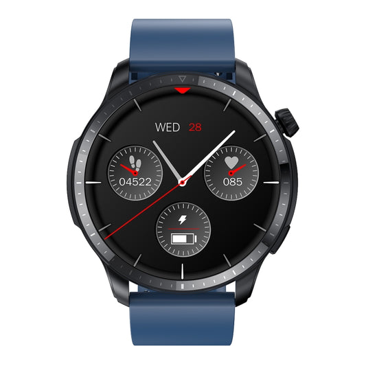 T52 1.39 inch IP67 Waterproof Silicone Band Smart Watch Supports Bluetooth Call / Blood Oxygen / Body Temperature Monitoring(Blue) by buy2fix