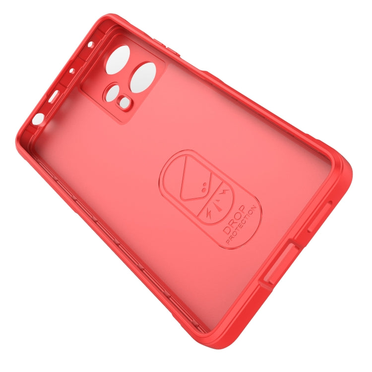 For Xiaomi Redmi Note 12 Turbo Magic Shield TPU + Flannel Phone Case(Dark Green) by buy2fix