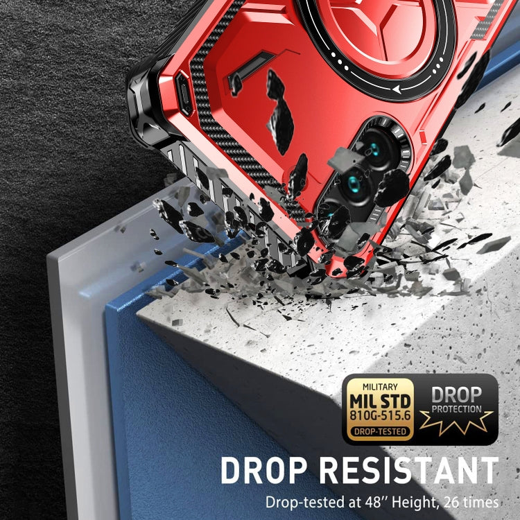 For Samsung Galaxy S21 5G Armor Series Holder Phone Case(Light Purple) by buy2fix