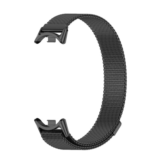 For Xiaomi Smart Band 10 / 9 / 8 Mijobs Milan Magnetic Metal Stainless Steel Watch Band(Black) by MIJOBS
