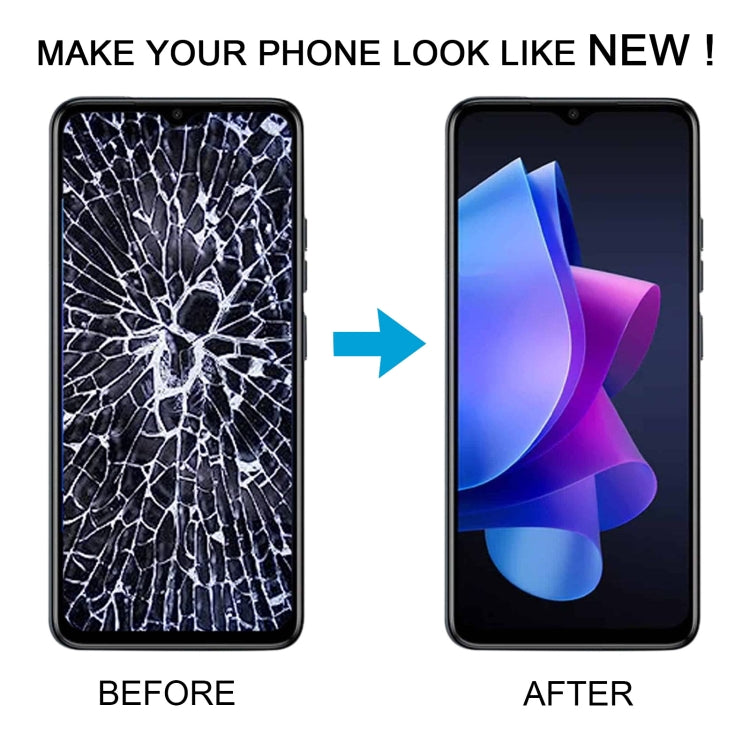 OEM LCD Screen For Tecno Spark Go 2023 with Digitizer Full Assembly by buy2fix