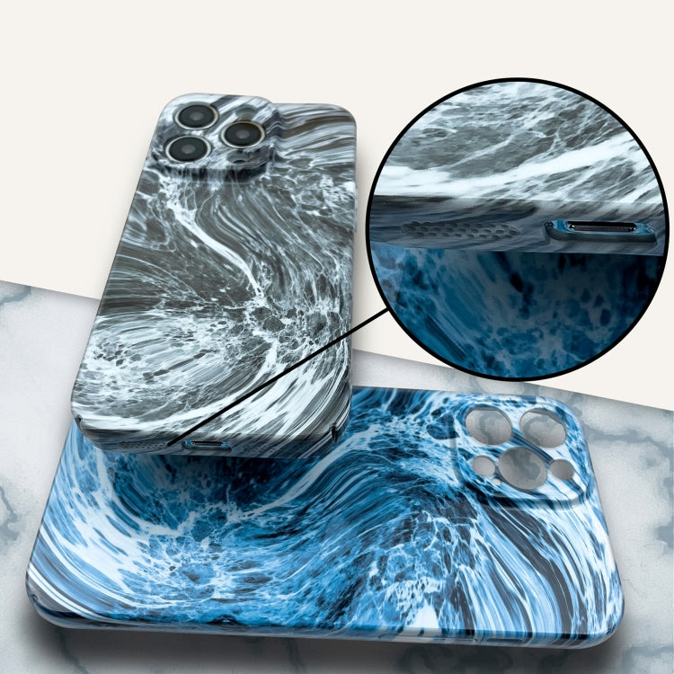For iPhone 11 Pro Max Marble Pattern Phone Case(Purple White) by buy2fix