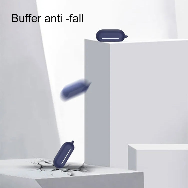 For Sony WF-C700N Bluetooth Earphone Silicone Protective Case(White) by buy2fix