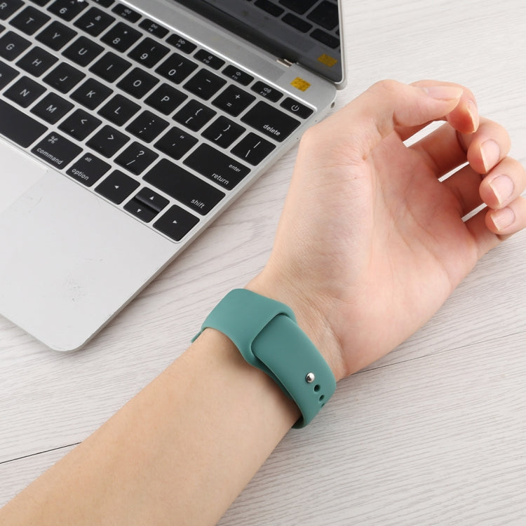 For Apple Watch Ultra 49mm&Watch Ultra 2 49mm / Series 9&8&7 45mm / SE 3&SE 2&6&SE&5&4 44mm / 3&2&1 42mm Silicone Watch Band, Long Section (Men)(Wave Color) by buy2fix