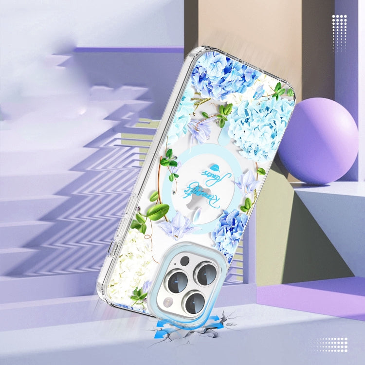 For iPhone 11 Pro Max MagSafe Magnetic TPU Phone Case(Small Floral) by buy2fix