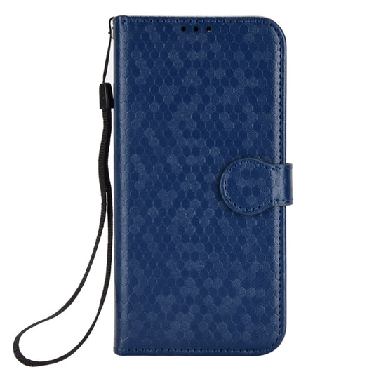 For Xiaomi Redmi Note 12S 4G Honeycomb Dot Texture Leather Phone Case(Blue) by buy2fix