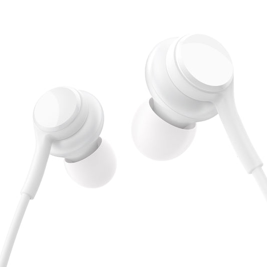 JOYRO0M JR-EW02 3.5mm In-Ear Wired Earphone, Length: 1.2m(White) by JOYROOM