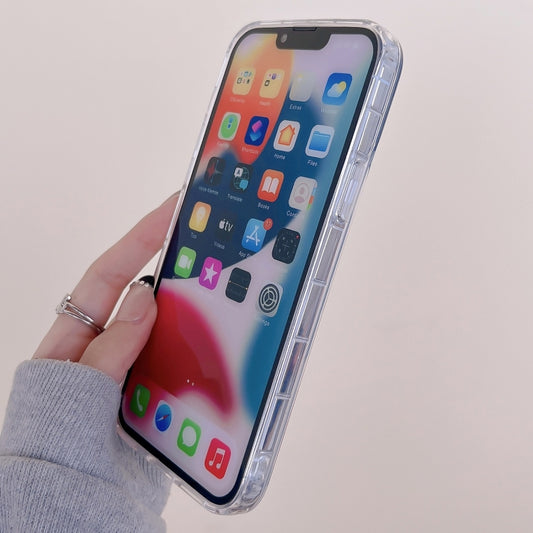 For iPhone 14 Pro Mechanical Astronaut Pattern TPU Phone Case(Orange) by buy2fix