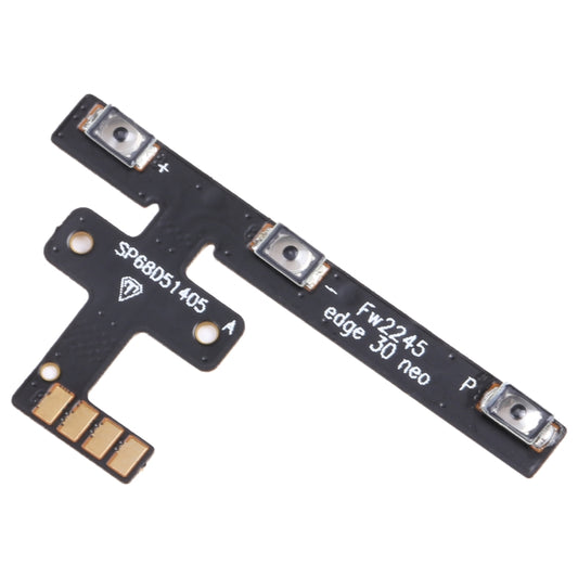 For Motorola Edge 30 Neo OEM Power Button & Volume Button Flex Cable by buy2fix
