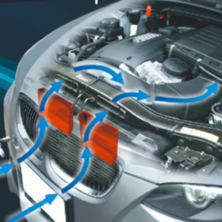 For BMW E90 E91 E92 E93 E84 Car Air Intake Cold Stamping Kit(Blue) by buy2fix