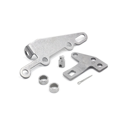 For Turbo TH400 TH350 TH250/200 TH200-4R TH700-R4 4L60 35498 Shifter Bracket Kit(Silver) by buy2fix