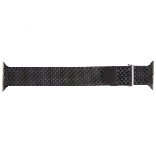 For Apple Watch 7 41mm Milanese Metal Magnetic Watch Band(Black) by buy2fix