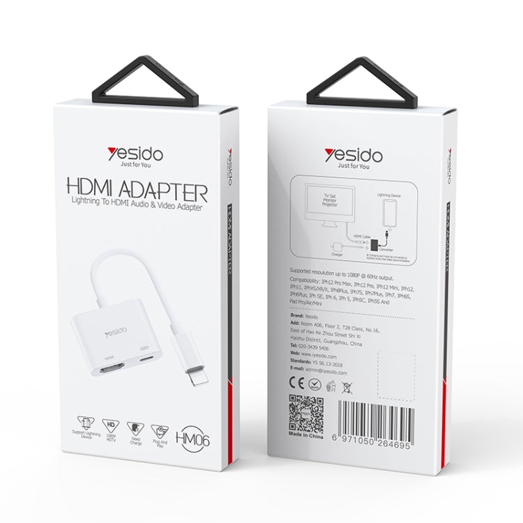 Yesido HM06 8 Pin to HDMI Audio Video Adapter by Yesido