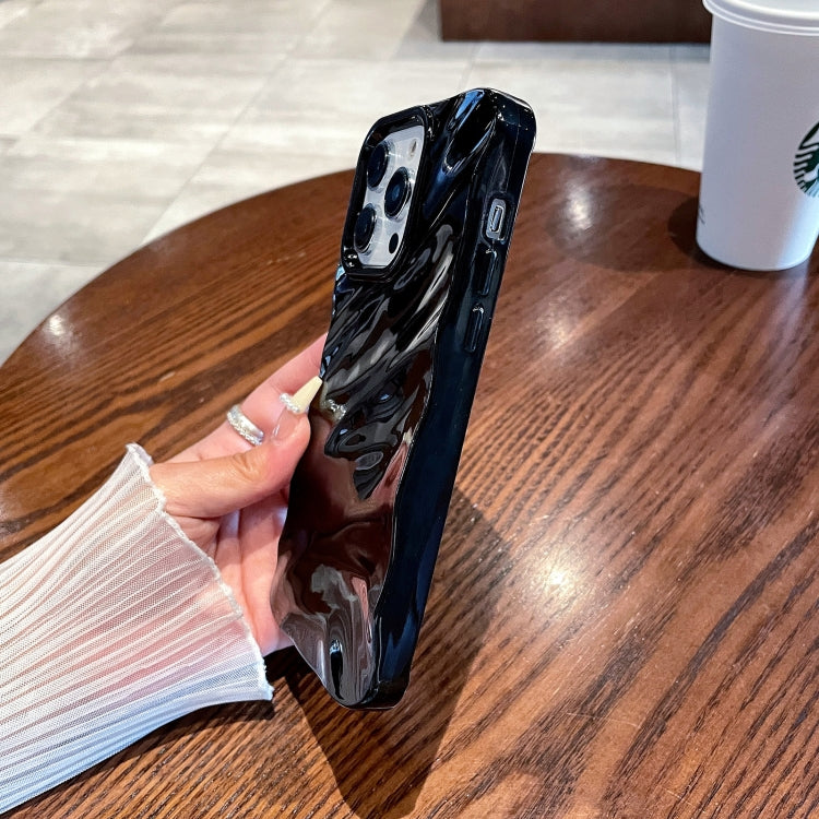 For iPhone 11 Solid Color Wave Texture TPU Phone Case(Taro Purple) by buy2fix