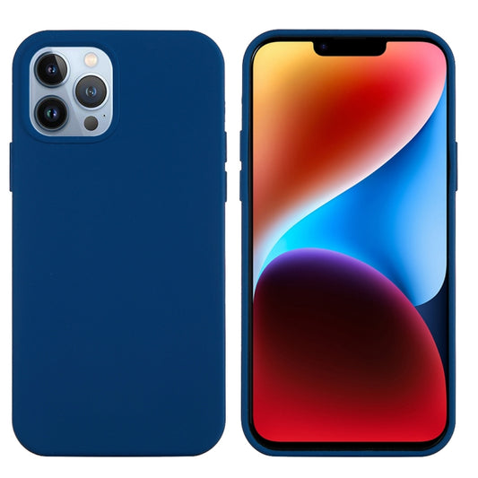 For iPhone 15 Pro Solid Color Silicone Phone Case(Cobalt Blue) by buy2fix