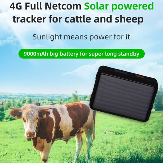 V44 Solar Energy Waterproof Cattle and Sheep GPS Tracker by buy2fix