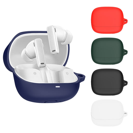 For Baseus Bowie M2s Wireless Earphone Silicone Protective Case(Red) by buy2fix