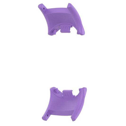 For Xiaomi Mi Band 8 1 Pair PC Plastic Watch Band Connector(Purple) by buy2fix