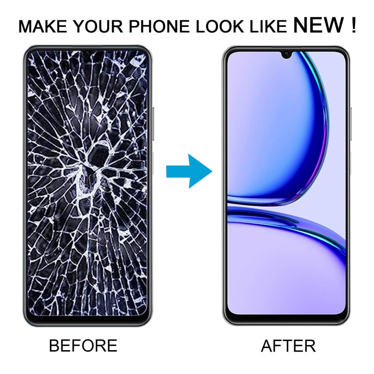 For Realme Narzo N53 OEM LCD Screen With Digitizer Full Assembly by buy2fix