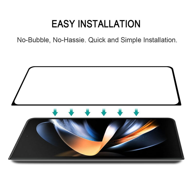 For Samsung Galaxy Z Fold5 25pcs Inner Screen Full Glue Full Cover Screen Protector Tempered Glass Film by buy2fix