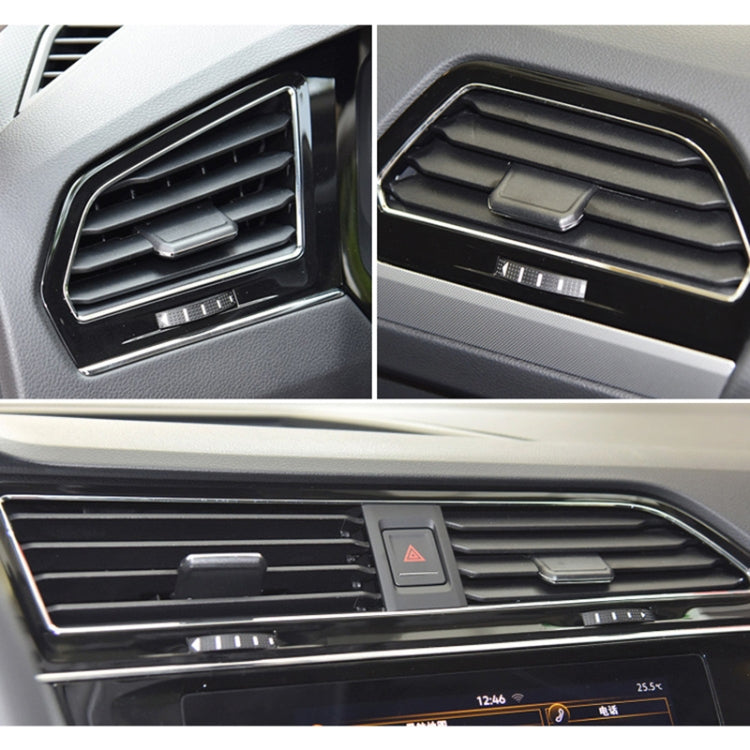 For Volkswagen Tiguan L 17-21 Car Air Conditioning Air Outlet Paddle, Left Driving(Middle-Left) by buy2fix