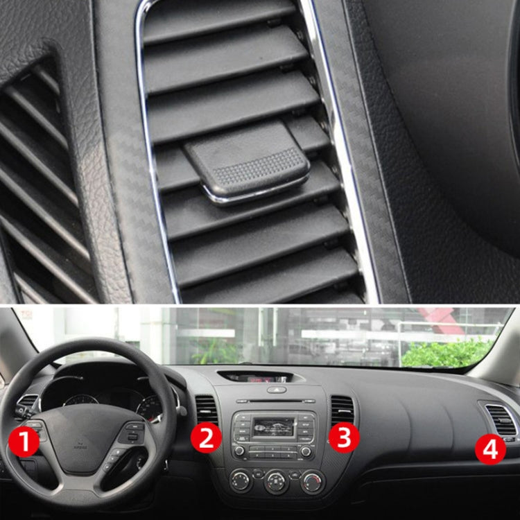 For Kia K3 Left Driving Car Air Conditioning Air Outlet Paddle, Type:Right Side by buy2fix