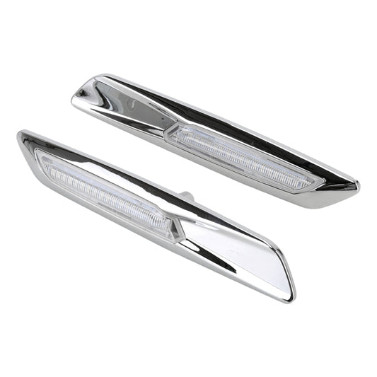 2 PCS Car Fender Light LED Leaf Board Side DC12V / 1.7W for BMW, Yellow Light, Style:A by buy2fix