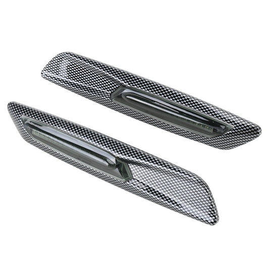 2 PCS Car Fender Light LED Leaf Board Side DC12V / 1.7W for BMW, Yellow Light, Style:F by buy2fix