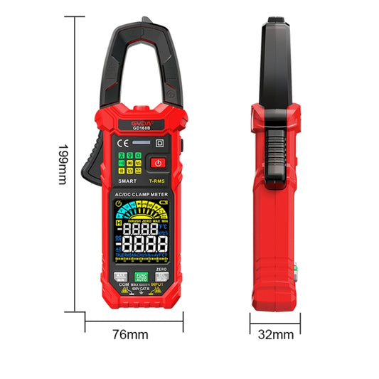 GVDA GD168B Digital Clamp Multimeter Supports DC by GVDA