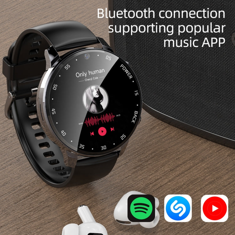 A3 1.43 inch IP67 Waterproof 4G Android 8.1 Smart Watch Support Face Recognition / GPS, Specification:4G+64G(Black) by buy2fix