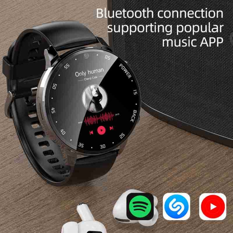 A3 1.43 inch IP67 Waterproof 4G Android 8.1 Smart Watch Support Face Recognition / GPS, Specification:4G+128G(Black) by buy2fix