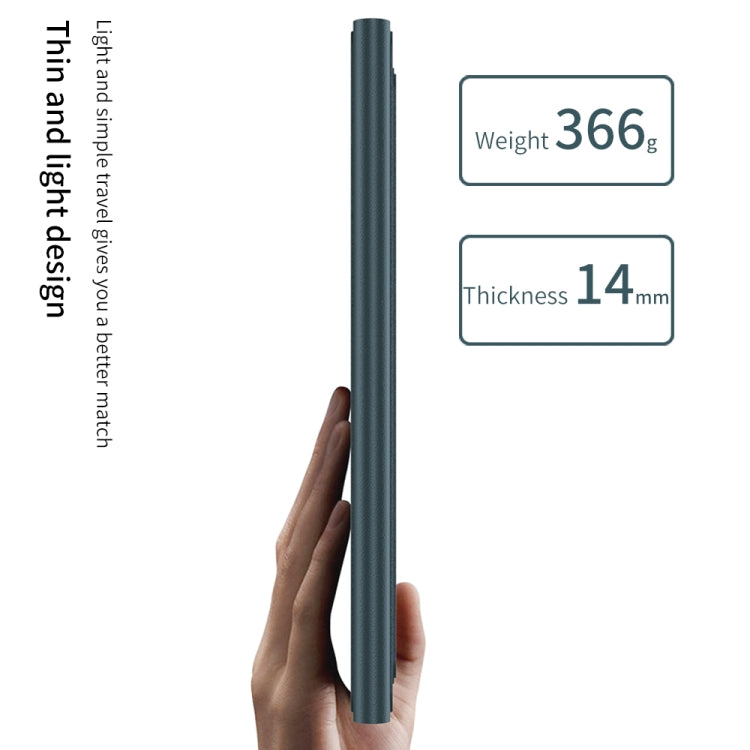 For Samsung Galaxy Z Fold5 GKK Gear Adjustment Bluetooth Keyboard + Pen + Mouse + Case Set(Brown) by GKK