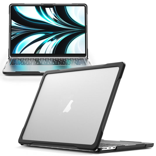 For MacBook Air 13.6 inch A2681 2022 / M3 2024 A3113 / M4 2025 A3240 Translucent Laptop Protective Case(Transparent) by buy2fix