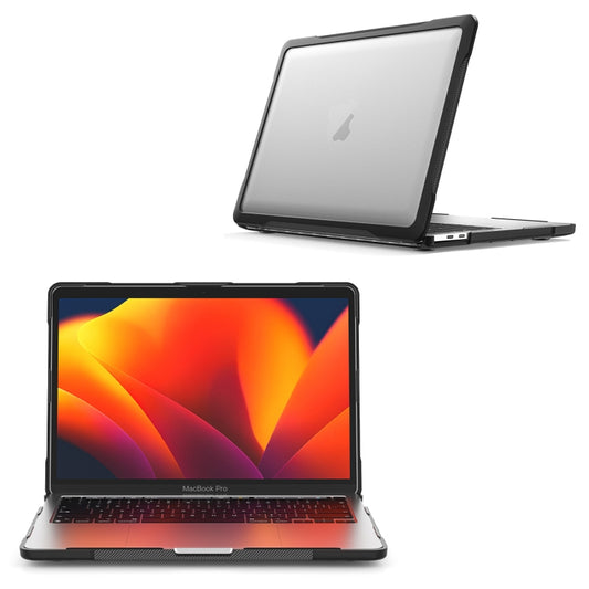 For MacBook Pro 13.3 inch A2338 Translucent Laptop Protective Case(Transparent) by buy2fix