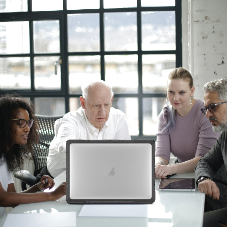 For MacBook Pro 13.3 inch A2338 Translucent Laptop Protective Case(Transparent) by buy2fix