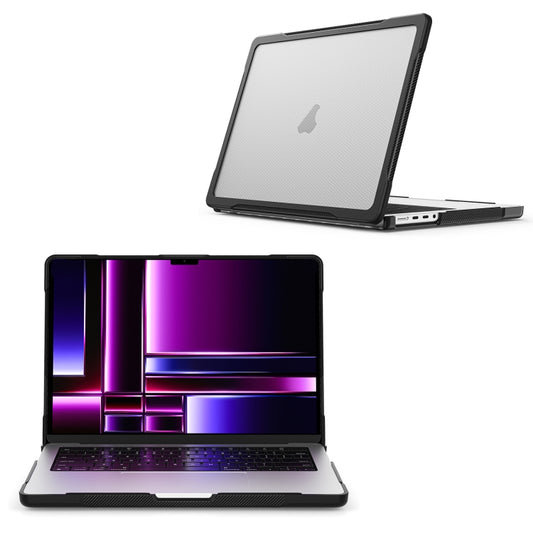 For MacBook Pro 14.2 inch 2023 / 2021 Dot Translucent Laptop Protective Case(Transparent) by buy2fix