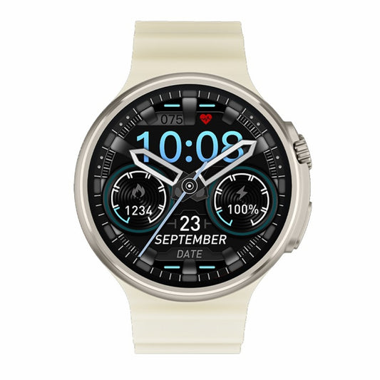 V3 Ultra Max 1.6 inch TFT Round Screen Smart Watch Supports Voice Calls/Blood Oxygen Monitoring(Grey) by buy2fix
