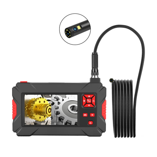 P30 5.5mm 1080P IP68 Waterproof 4.3 inch Screen Dual Camera Digital Endoscope, Length:1m Snake Tube(Black) by buy2fix