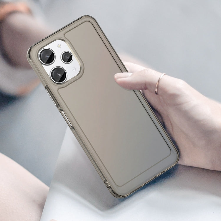 For Xiaomi Redmi 12 Candy Series TPU Phone Case(Transparent Grey) by buy2fix
